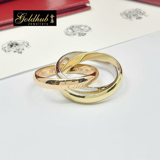 Cartier Trinity Ring, Classic Model Size 53 GR00750