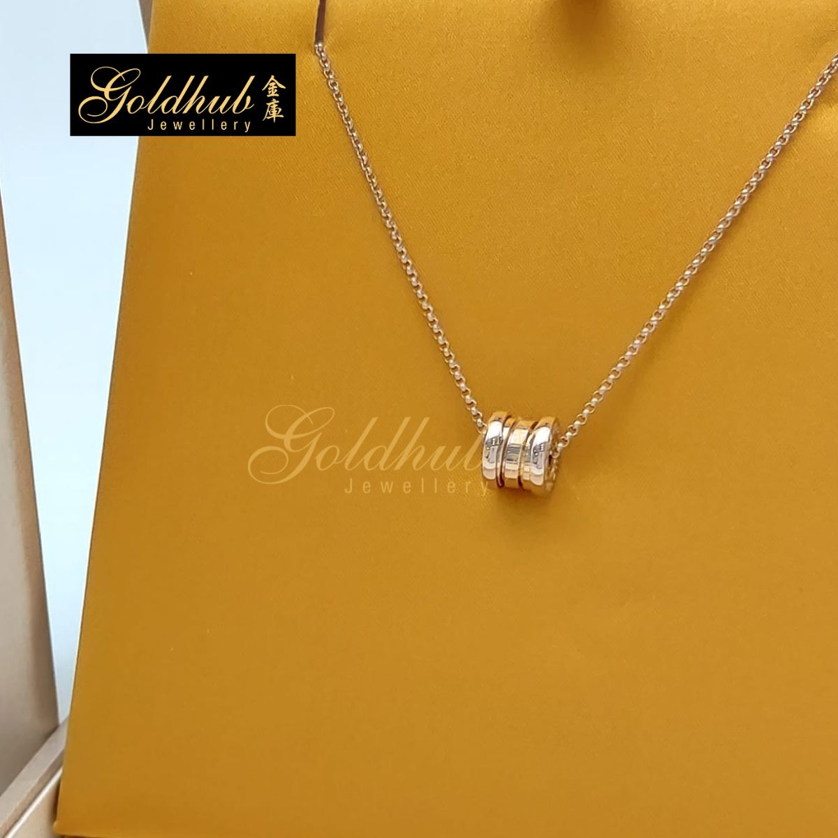 Bvlgari B.zero1 Mini Pendant Necklace in Rose Gold