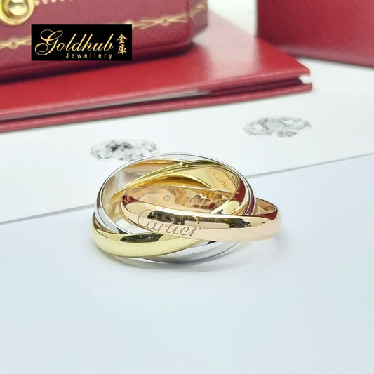 Cartier Trinity Ring, Classic Model Size 53 GR00750