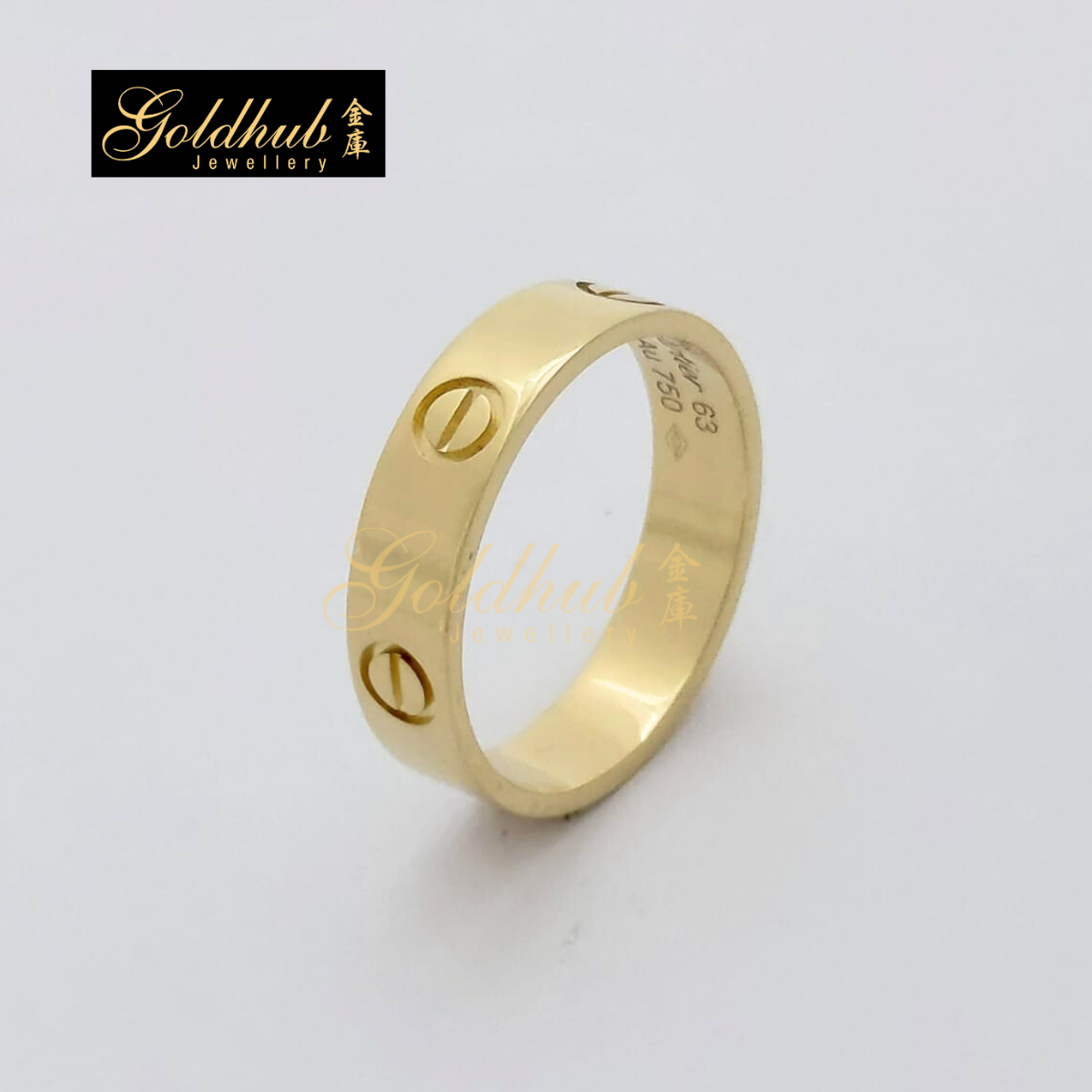 Cartier Love Ring in Yellow Gold, Size 63