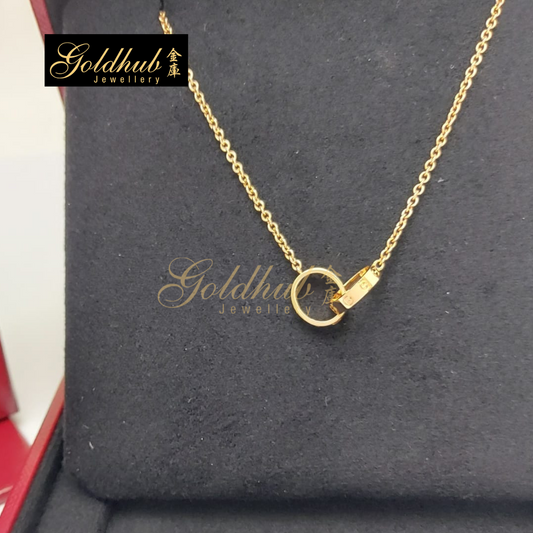 Cartier Love Necklace in Rose Gold