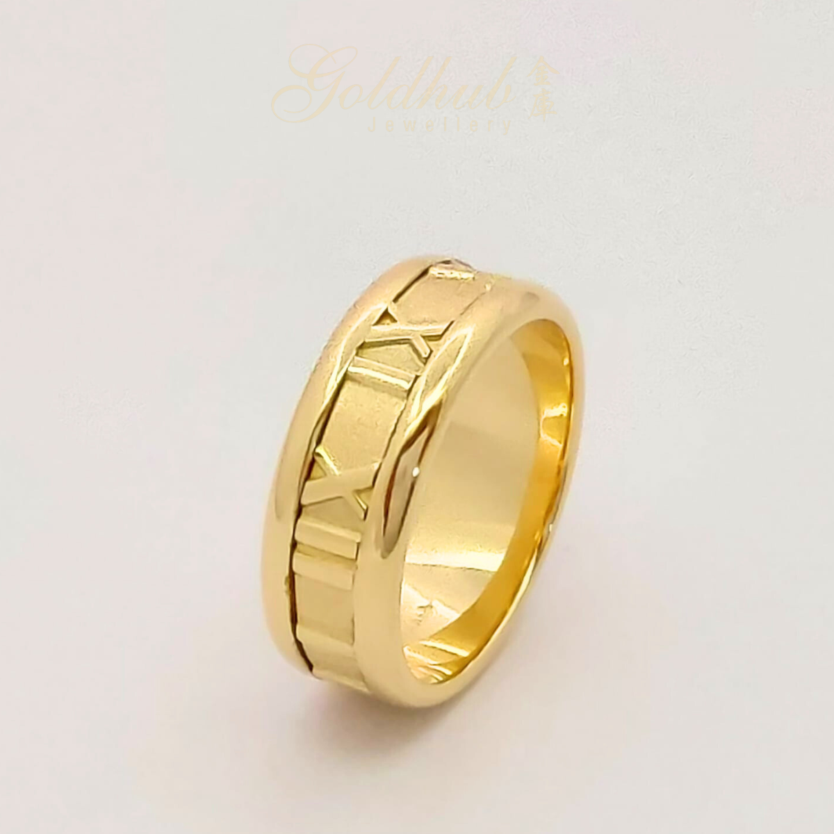 Tiffany & Co. Atlas Ring in Yellow Gold