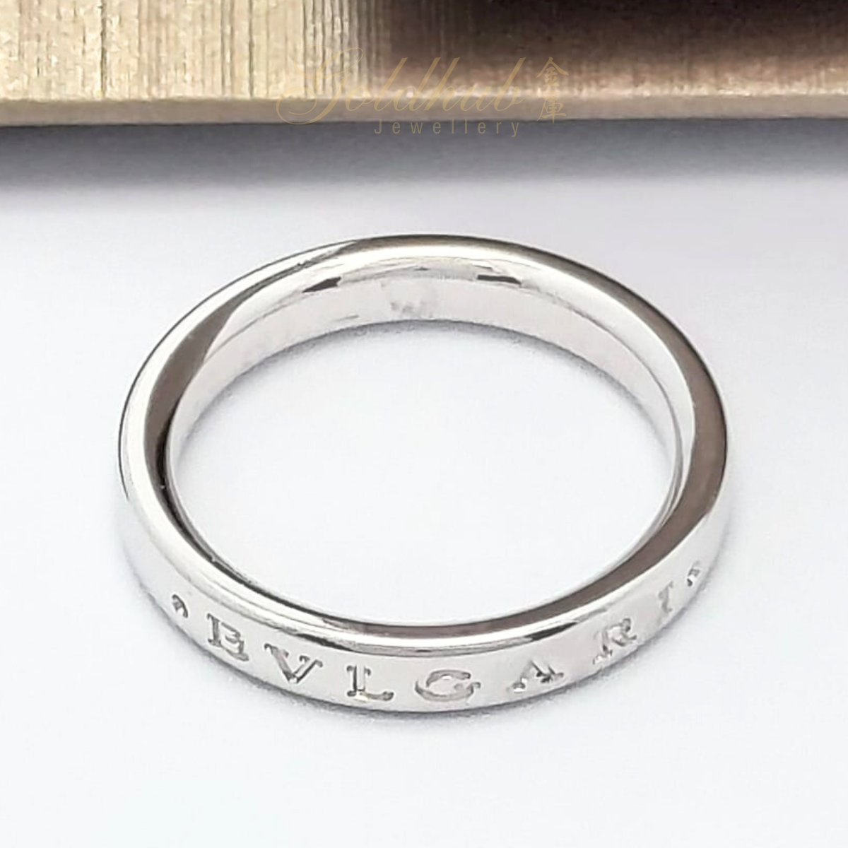 PT950 Pre-loved Bvlgari Fedi Wedding Ring in Platinum