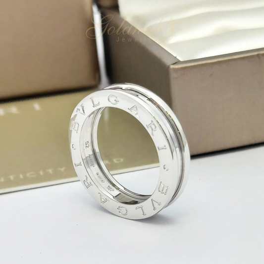 Bvlgari B.zero1 1 Band Ring in White Gold