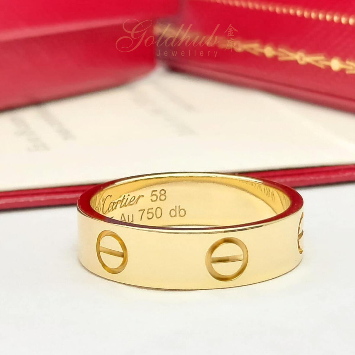 Cartier Love Ring in Yellow Gold