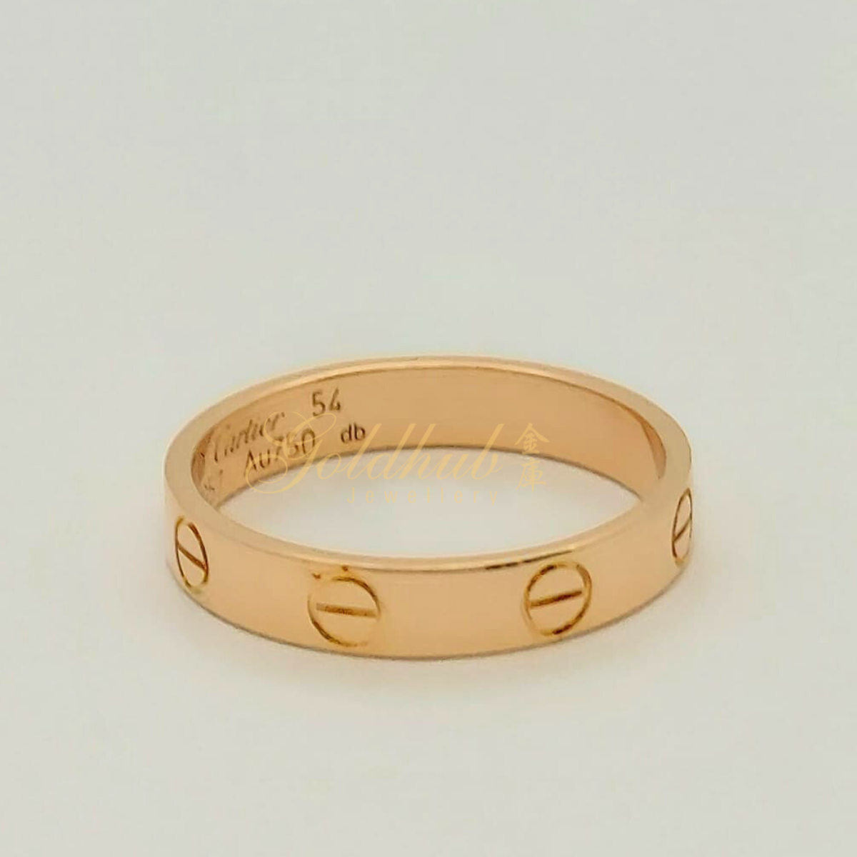 Cartier Love Wedding Band in Rose Gold