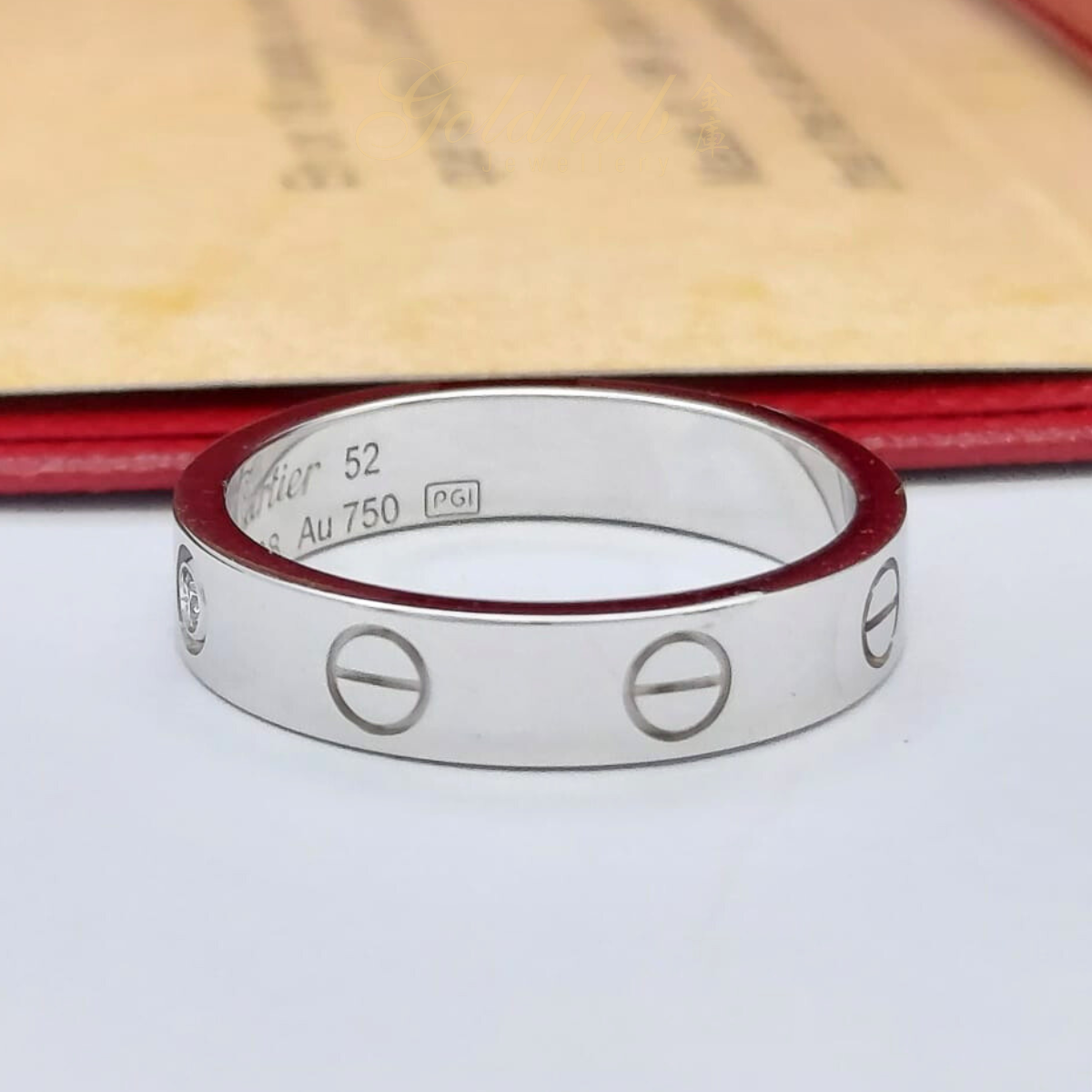 Cartier 750 ring 0521a sale