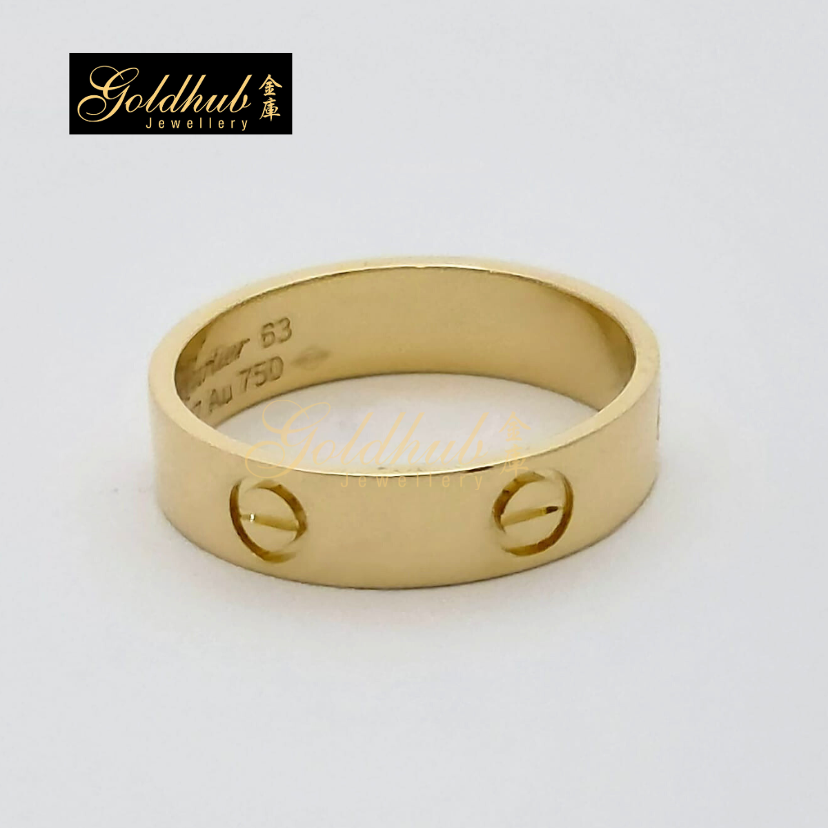 Cartier Love Ring in Yellow Gold, Size 63