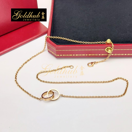Cartier Love Necklace in Rose Gold