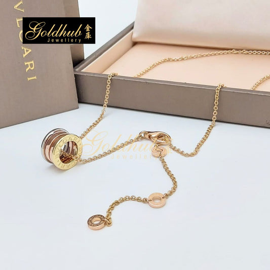 [Reserved] Bvlgari B.zero1 Necklace in Rose, White and Yellow Gold