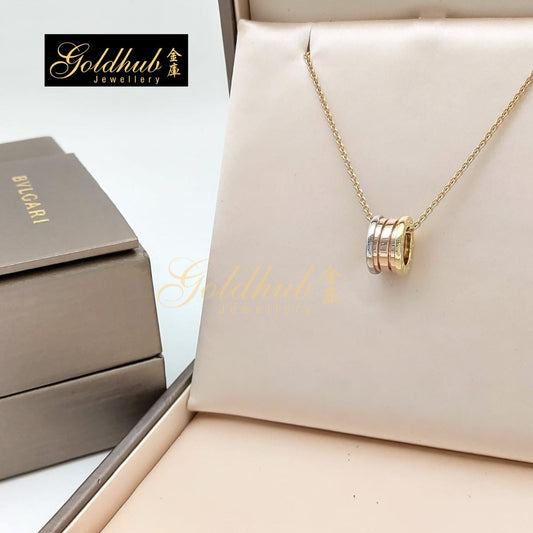 [Reserved] Bvlgari B.zero1 Necklace in Rose, White and Yellow Gold