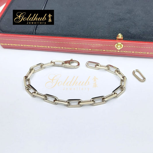 Cartier Santos De Cartier Bracelet in White Gold