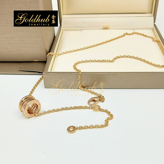 Bvlgari B.zero1 Necklace in Rose Gold, 60cm