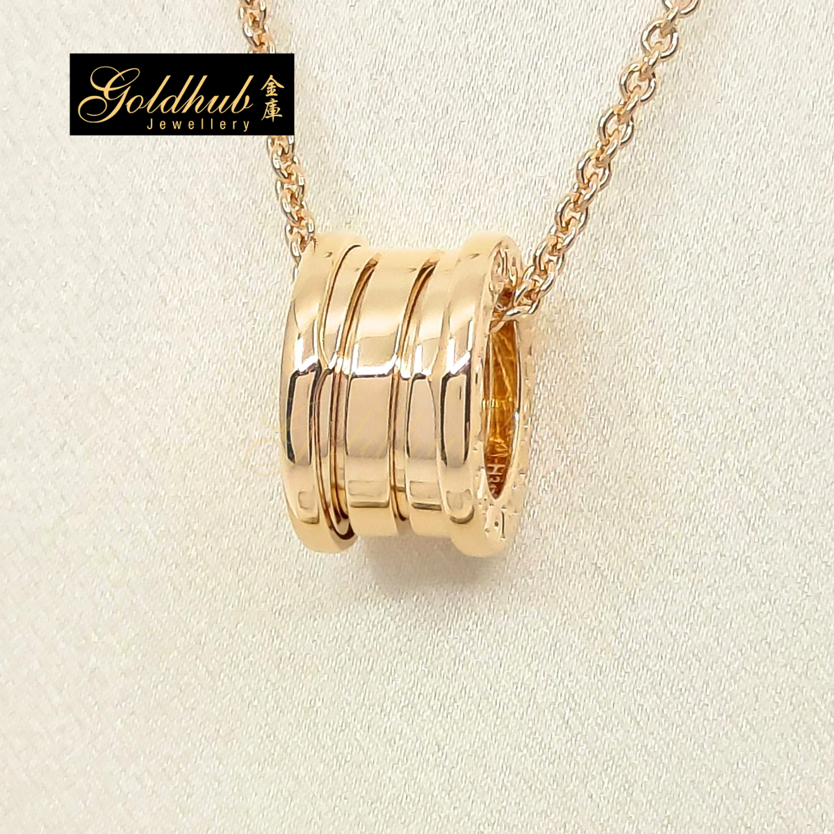 Bulgari B.zero1 Necklace in Rose Gold