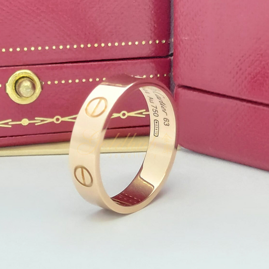 Cartier Love Ring in Rose Gold