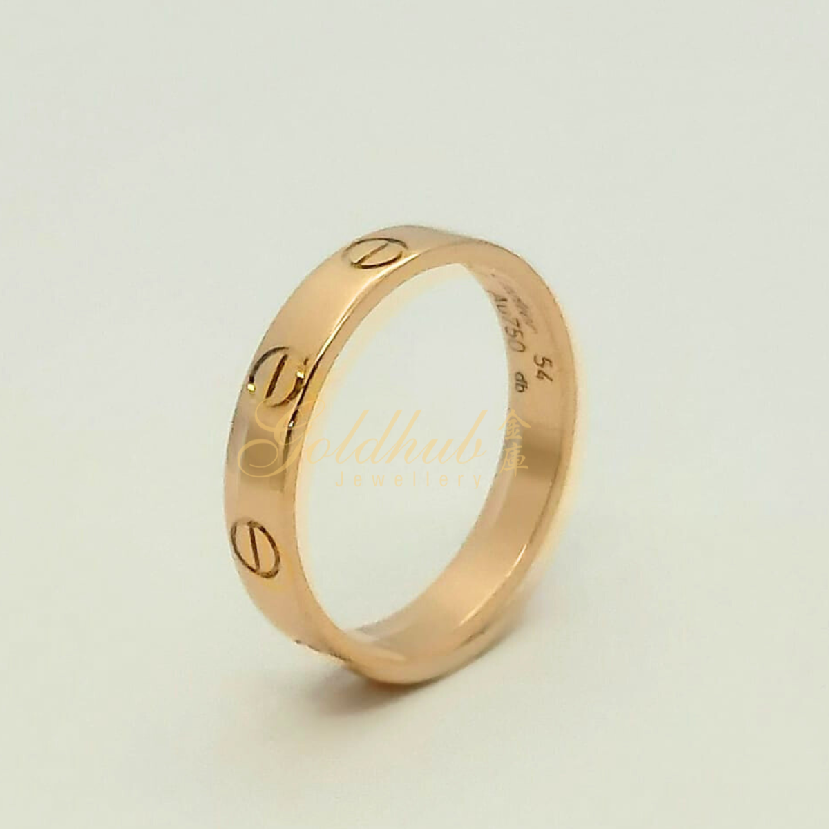 Cartier Love Wedding Band in Rose Gold