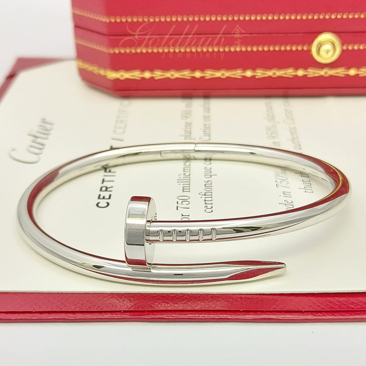 Cartier juste un discount clou bracelet pre owned