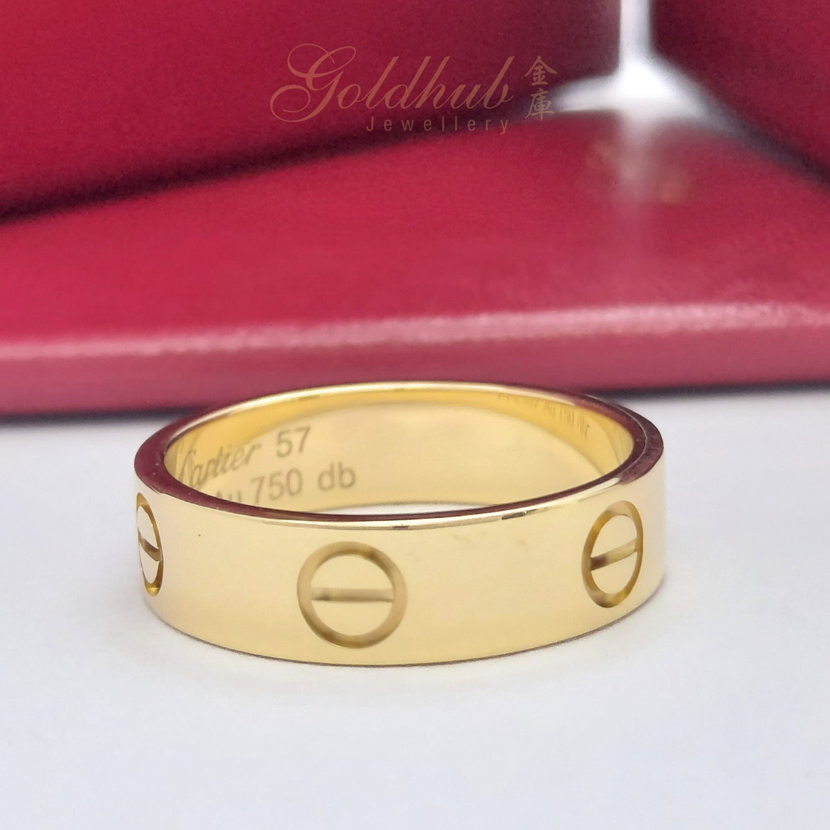 Cartier Love Ring in Yellow Gold