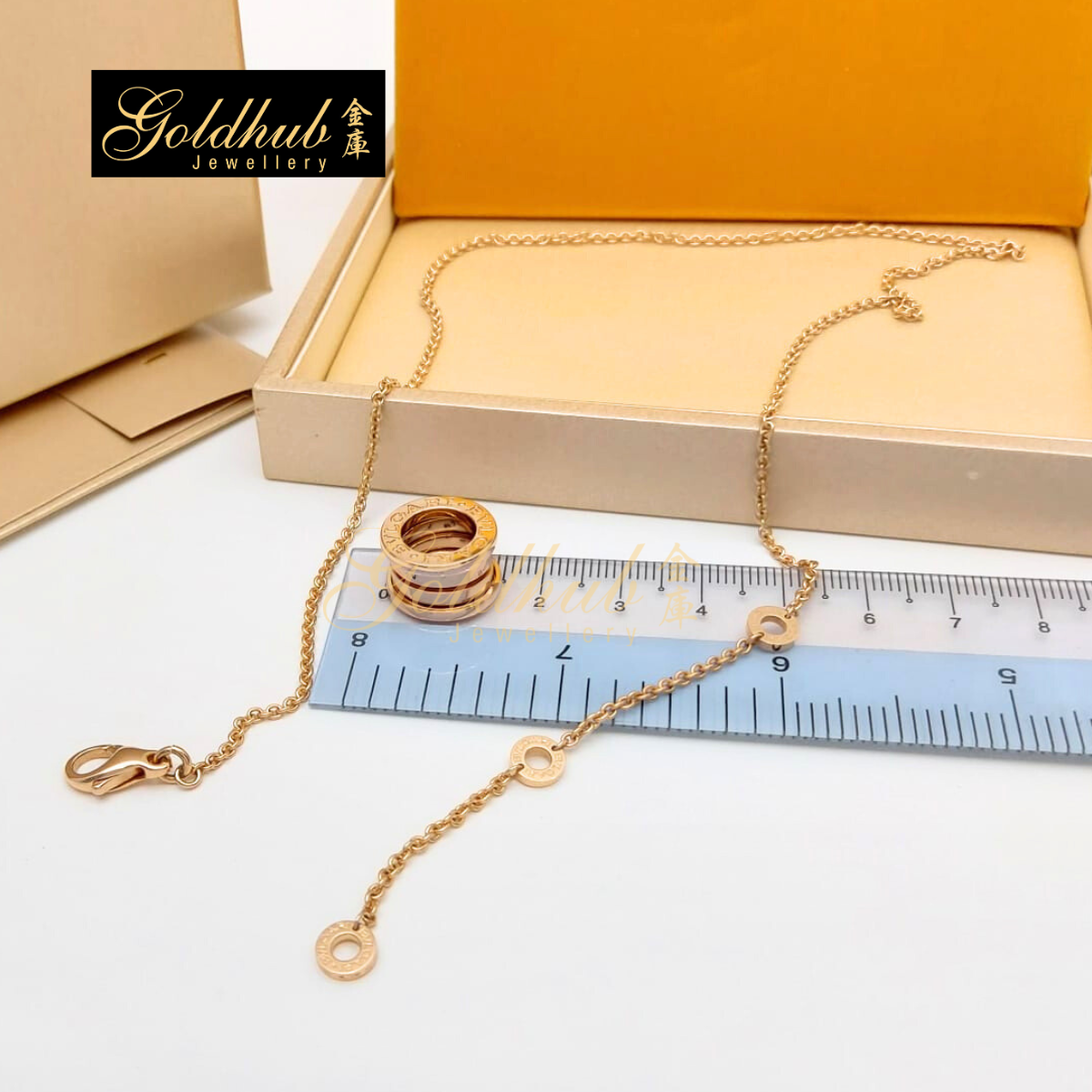 Bvlgari B.zero1 Necklace in Rose Gold