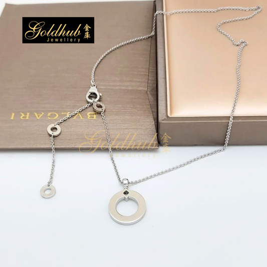 [Reserved] Bvlgari Bvlgari Necklace, 1 Diamond in White Gold