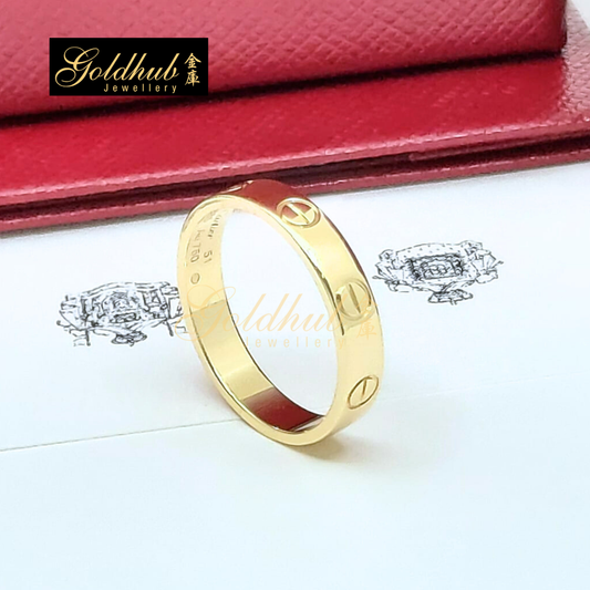 Cartier Love Ring, Small Model in Yellow Gold, Size 51