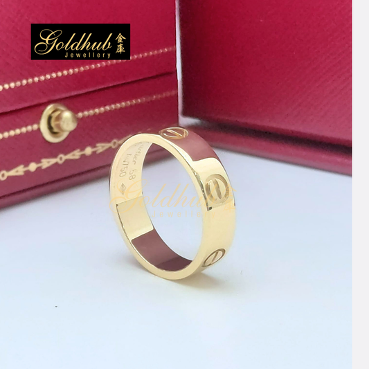 Cartier Love Ring, Classic Model in Yellow Gold, Size 58