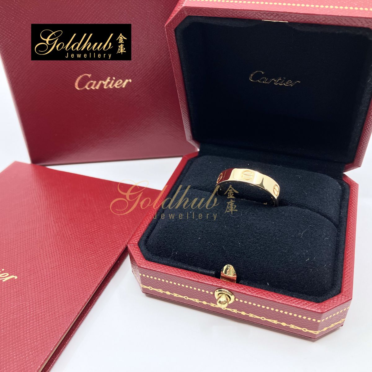 Cartier Love Ring, Classic Model in Yellow Gold, Size 64