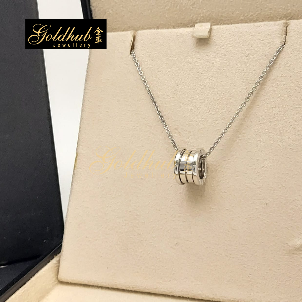 Bvlgari B.zero1 Necklace in White Gold