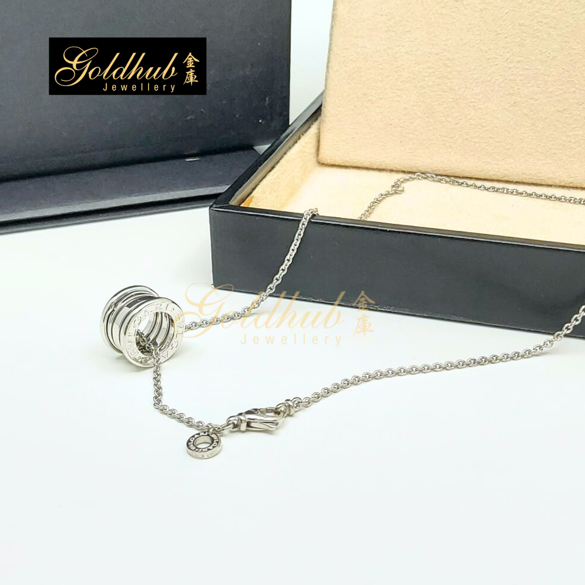 Bvlgari B.zero1 Necklace in White Gold