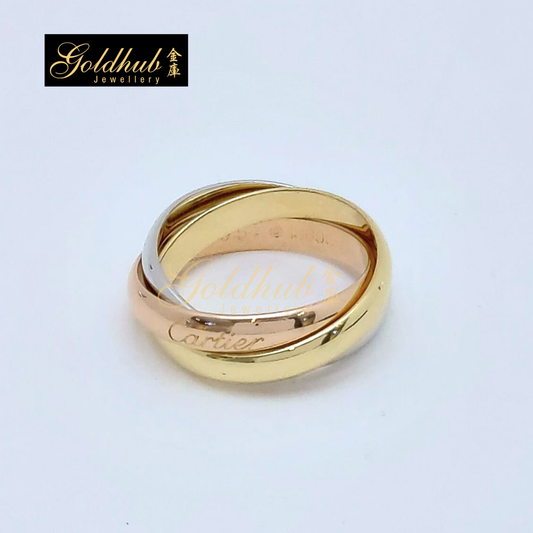 Cartier Trinity Ring, Classic Model, Size 54