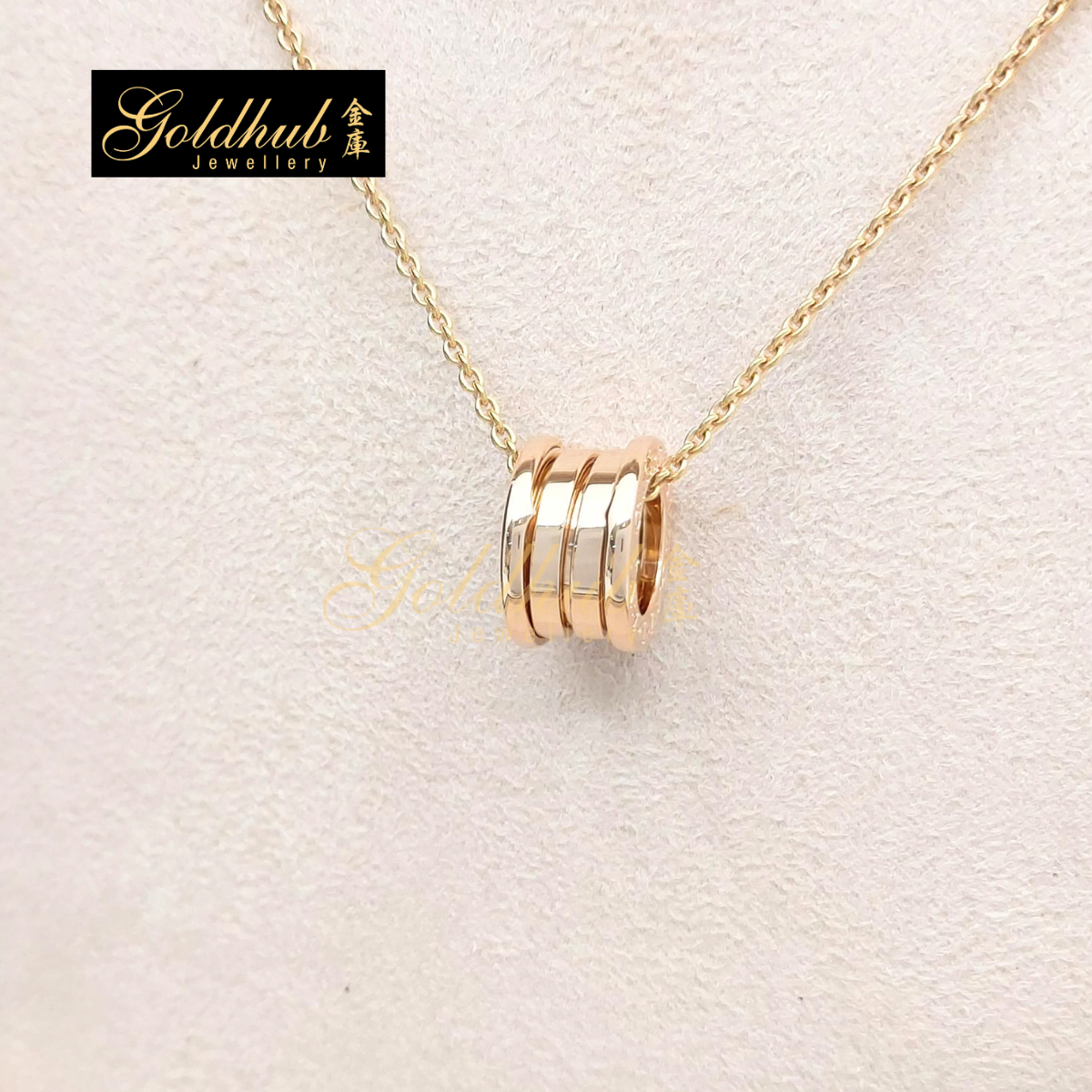 Bulgari B.zero1 Necklace in Rose Gold