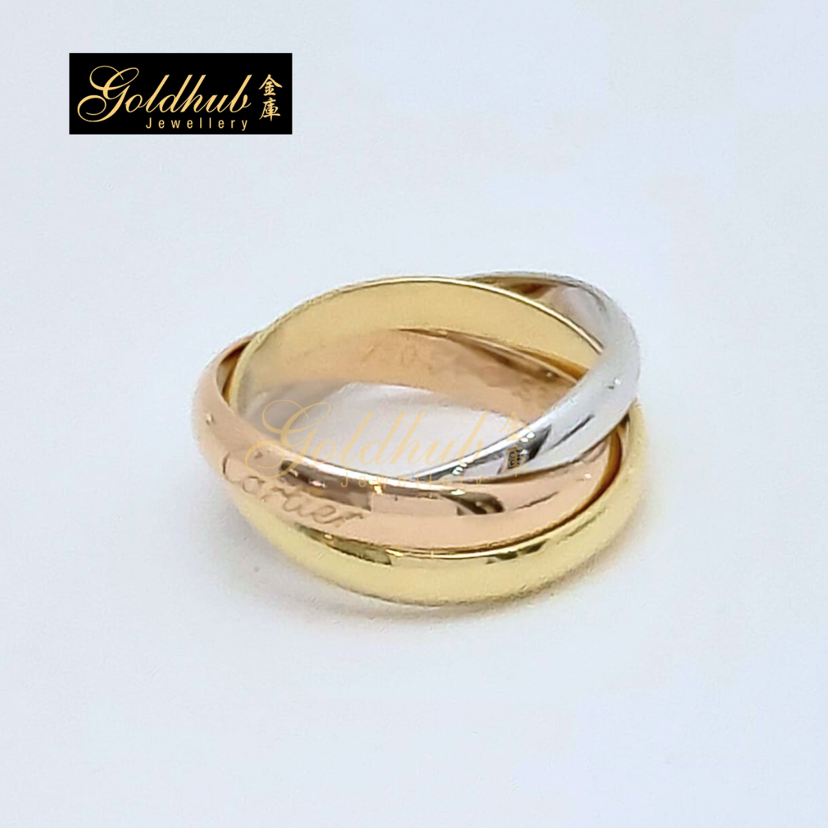 Cartier Trinity Ring, Classic Model, Size 54