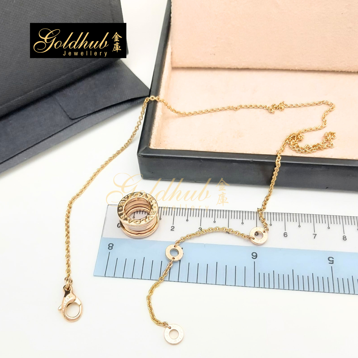 Bulgari B.zero1 Necklace in Rose Gold