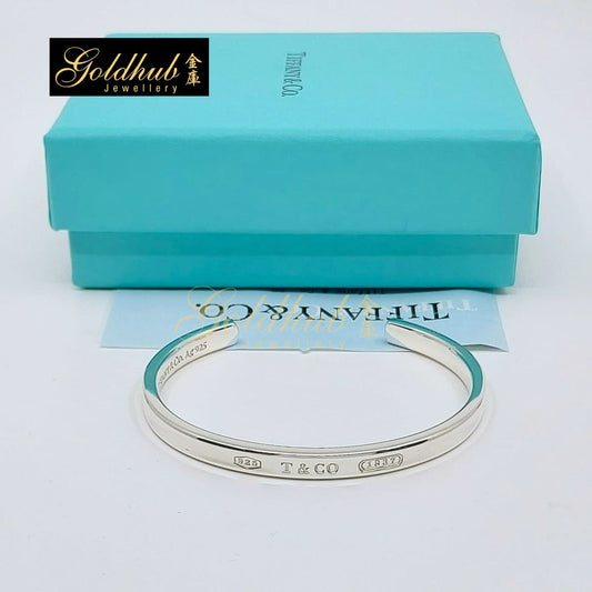 [Reserved] Tiffany & Co 1837 Cuff Bangle in 925 Silver