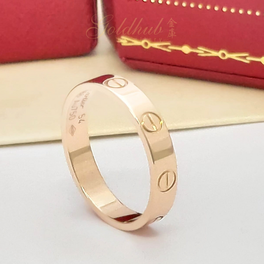 Cartier Love Wedding Band in Rose Gold