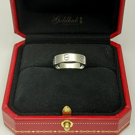 PT950 Pre-loved Cartier Love Ring in Platinum